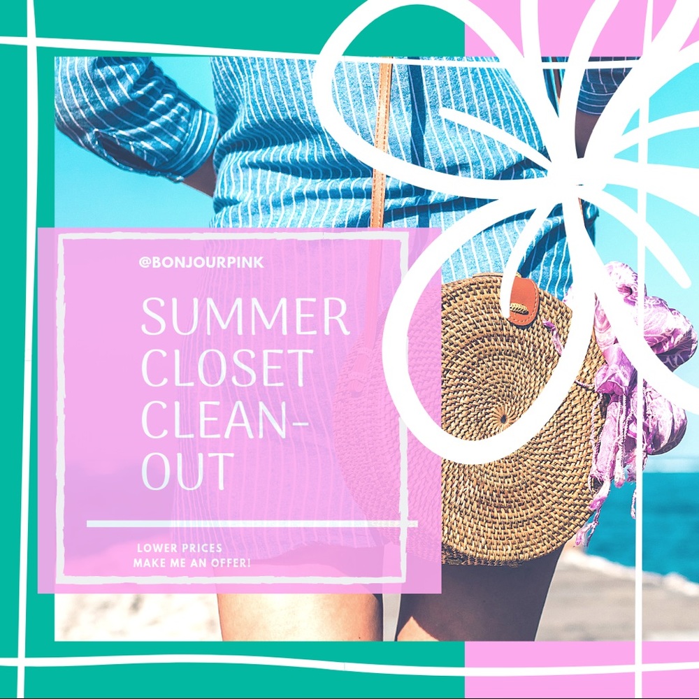 Summer closet clean out!